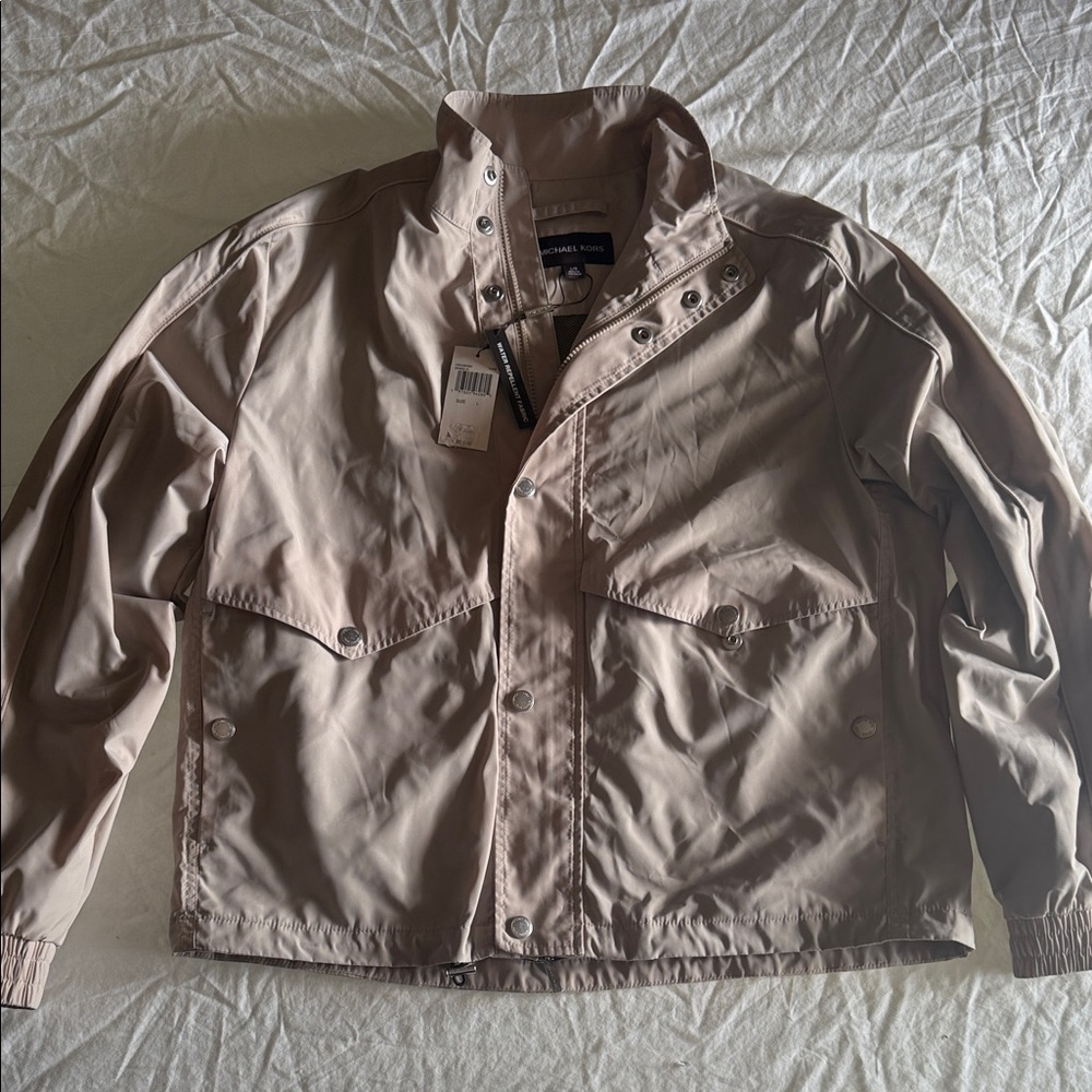 Michael Kors Men's Beige Lightweight Jacket